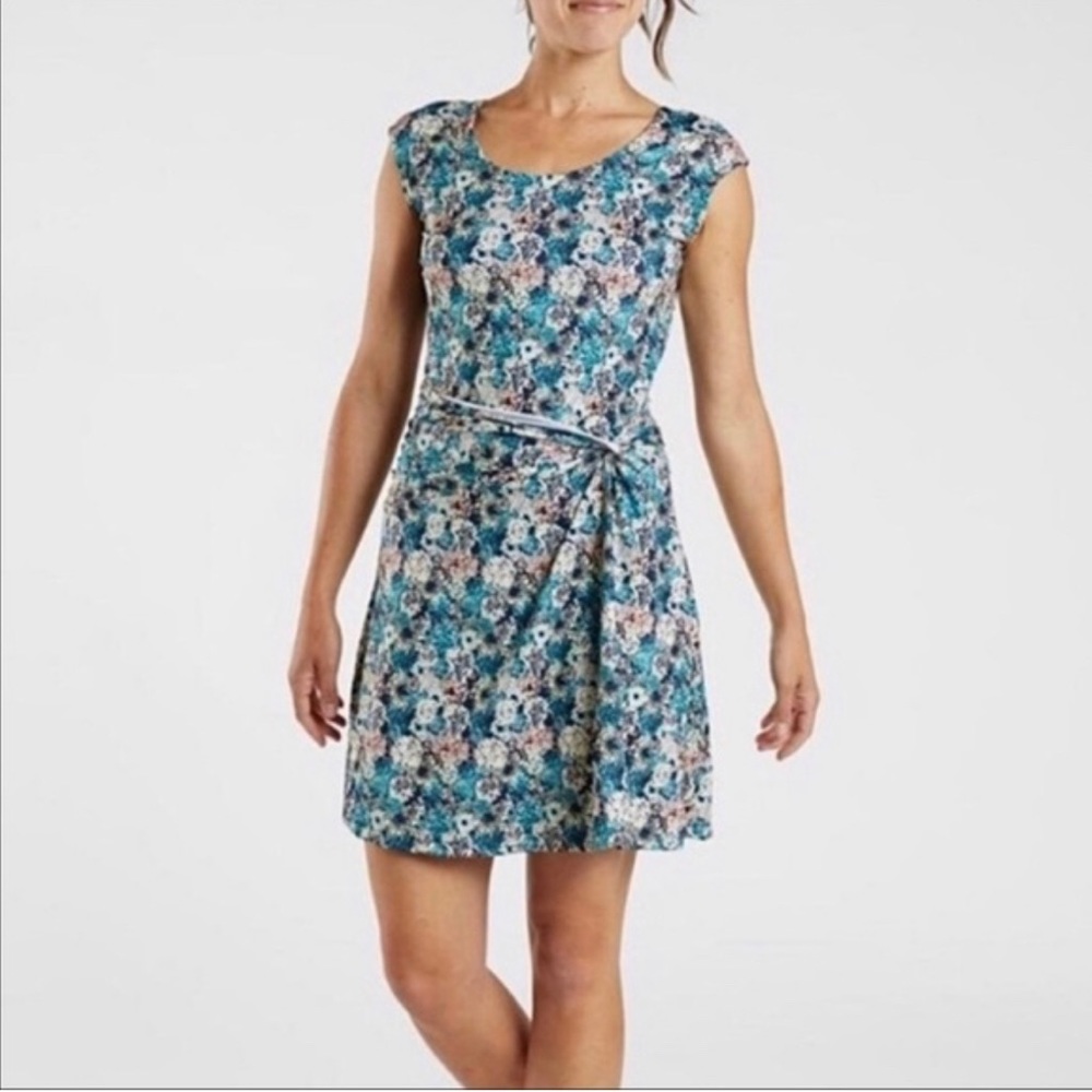 Patagonia Seabrook Twist Dress Funai Floral Womens Small - Picture 12 of 12